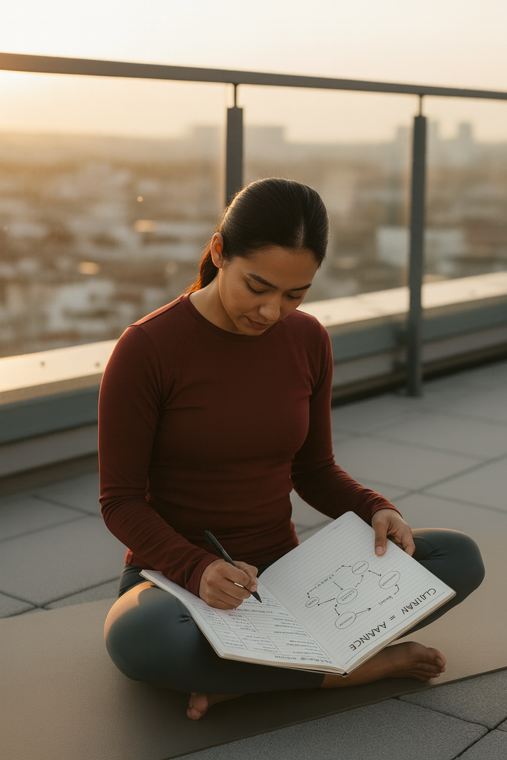 Journaling en cuaderno